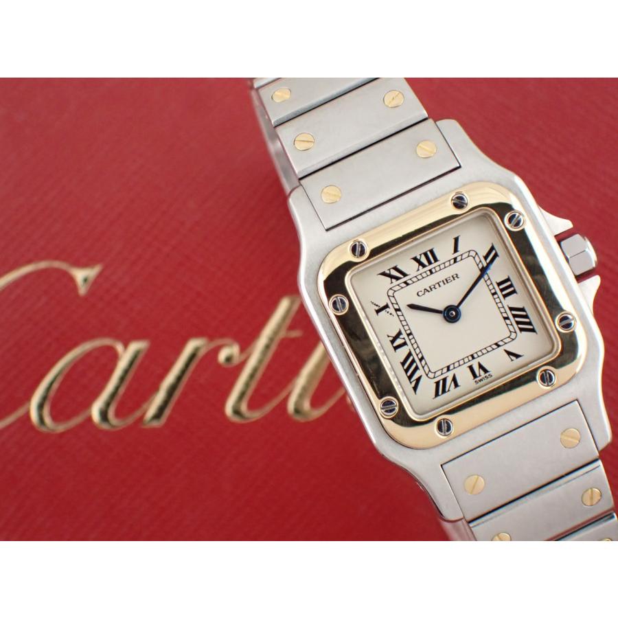 カルティエ サントス ドゥ カルティエ ガルベ SM コンビ W20012C4 新品仕上げ済 | SANTOS DE CARTIER | 11