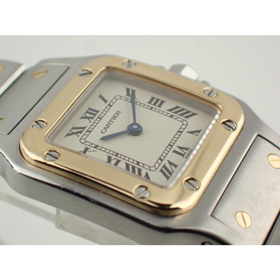 カルティエ サントス ドゥ カルティエ ガルベ SM コンビ W20012C4 新品仕上げ済 | SANTOS DE CARTIER | 01