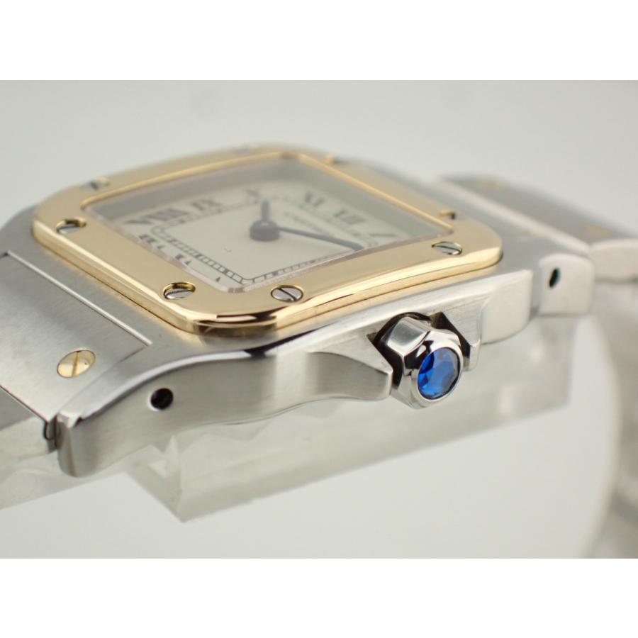 カルティエ サントス ドゥ カルティエ ガルベ SM コンビ W20012C4 新品仕上げ済 | SANTOS DE CARTIER | 02