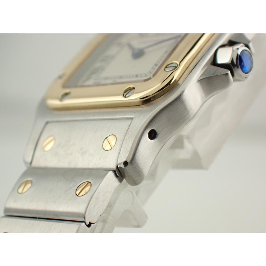 カルティエ サントス ドゥ カルティエ ガルベ SM コンビ W20012C4 新品仕上げ済 | SANTOS DE CARTIER | 03