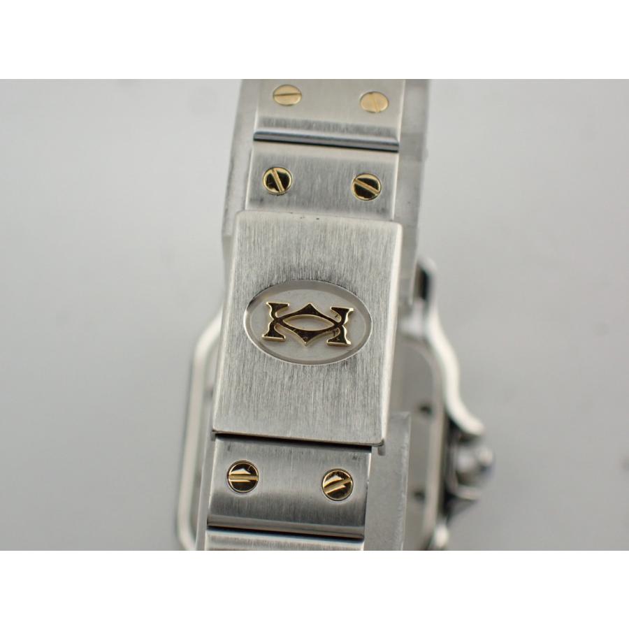 カルティエ サントス ドゥ カルティエ ガルベ SM コンビ W20012C4 新品仕上げ済 | SANTOS DE CARTIER | 08