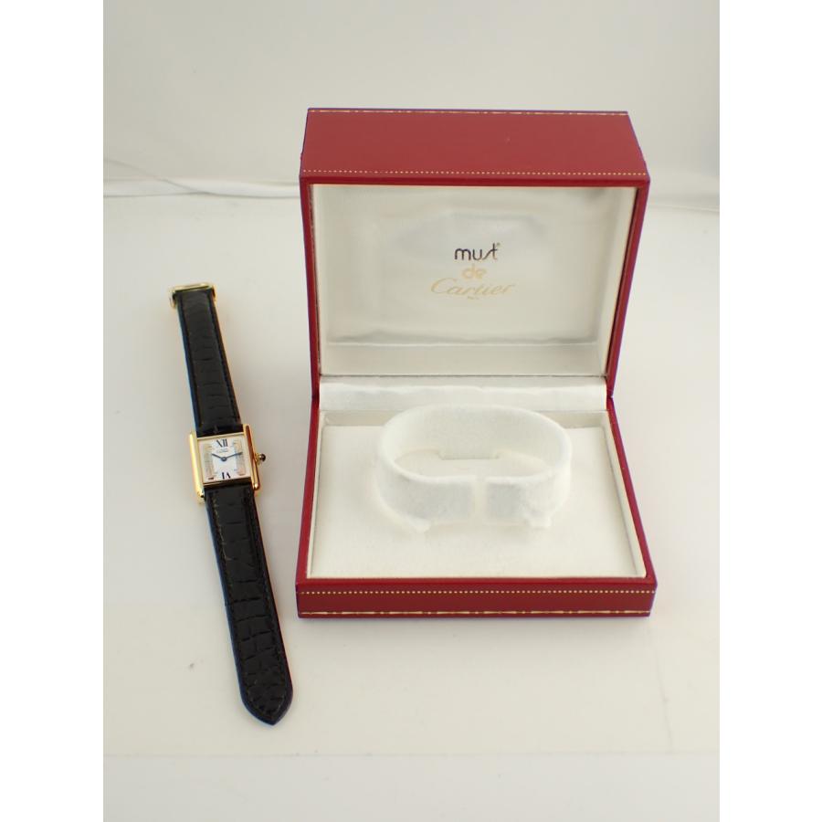 カルティエ マストタンク SM ヴェルメイユ クォーツ レディース W1006354 新品仕上げ済 | TANK（Cartier） | 10