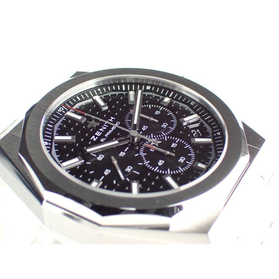ゼニス デファイ スカイライン クロノグラフ ブラック メンズ 03.9500.3600/21.I001 新品 | ZENITH（時計） | 01