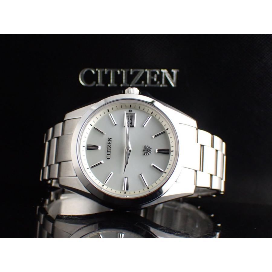 シチズン ザ・シチズン 年差5秒エコドライブ メンズ ステンレス AQ4060-50A(A060-T026443)中古美品 | The CITIZEN | 12