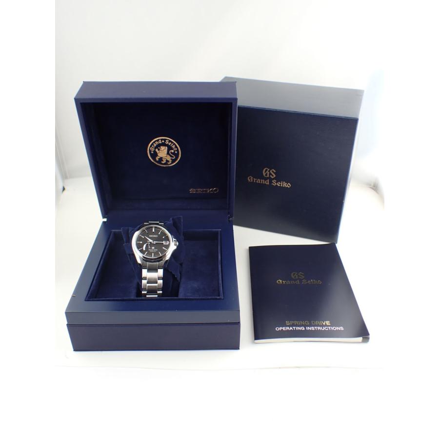 グランドセイコ― 生産終了 スプリングドライブ グレー メンズ SBGA073(9R65-0BG0)新品仕上げ済 | Grand Seiko | 10