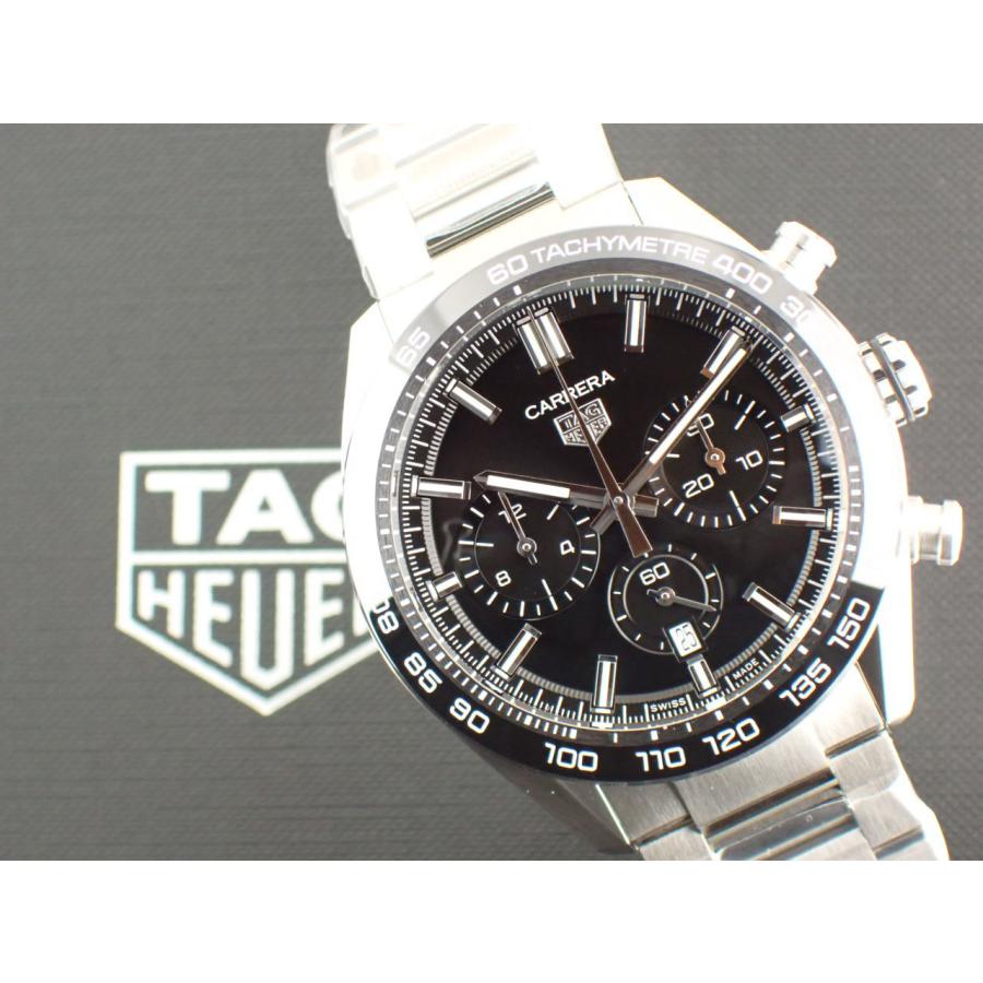 タグホイヤー カレラ キャリバーホイヤー02 ブラック 44mm CBN2A1B.BA0643 新品 | カレラ | 12