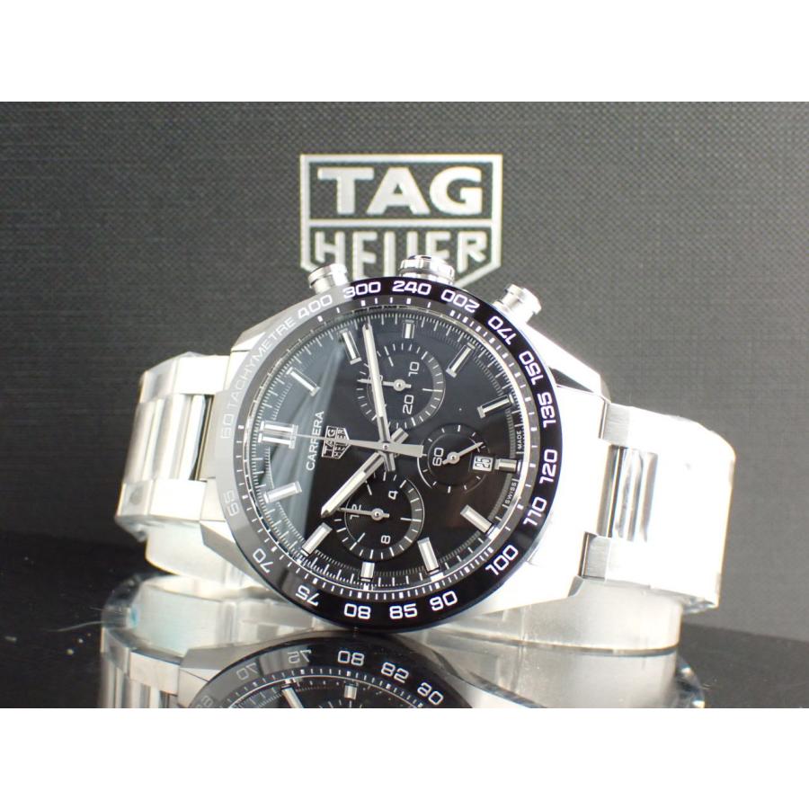 タグホイヤー カレラ キャリバーホイヤー02 ブラック 44mm CBN2A1B.BA0643 新品 | カレラ | 13