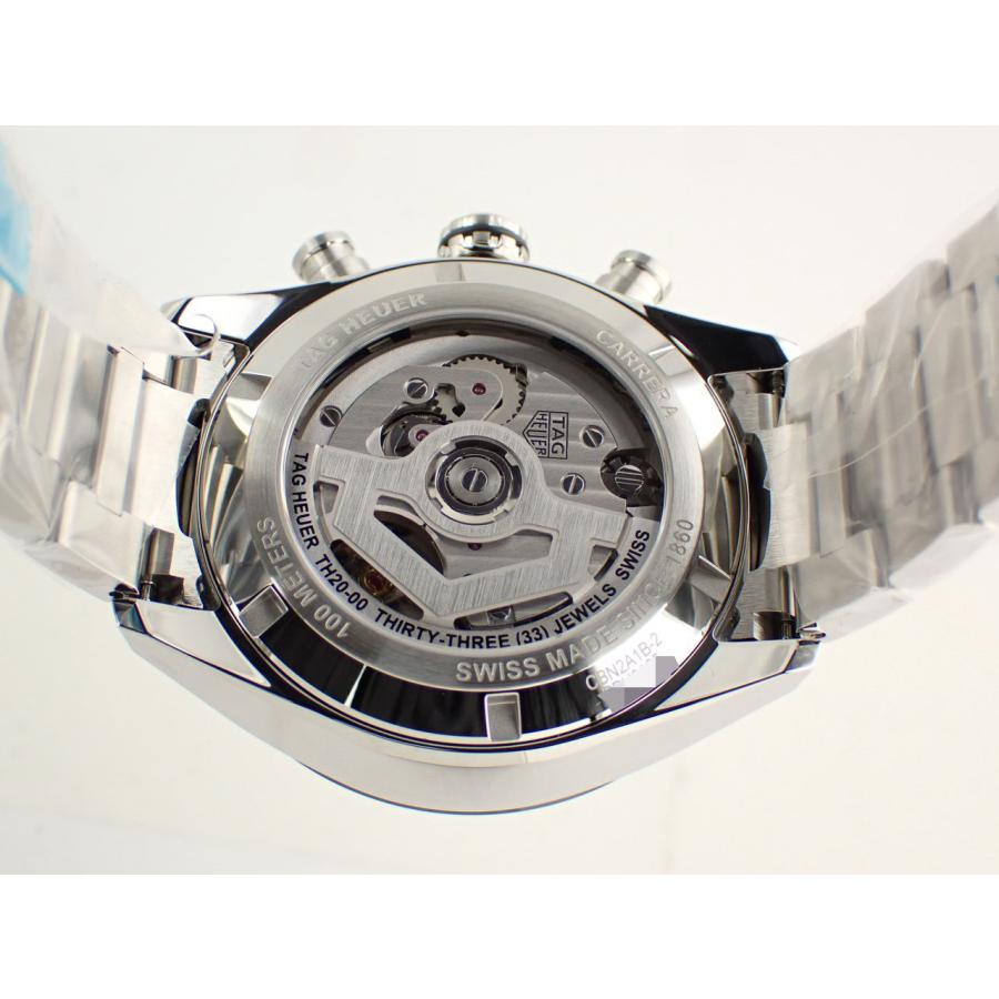 タグホイヤー カレラ キャリバーホイヤー02 ブラック 44mm CBN2A1B.BA0643 新品 | カレラ | 07