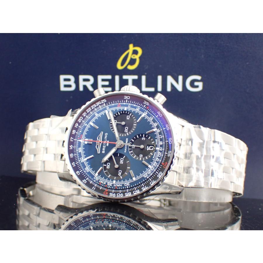 ブライトリング ナビタイマー B01 41mm ブルー メンズ AB0139241C1A1(AB0139) 新品 | ナビタイマー | 13