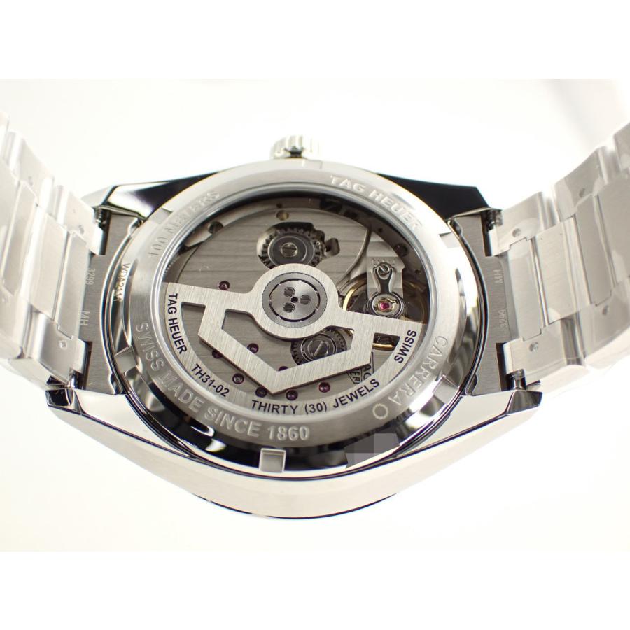 タグホイヤー カレラ キャリバーTH31-02 デイデイト ブラック 18Kインデックス WDA2111.BA0043 新品 | カレラ | 07