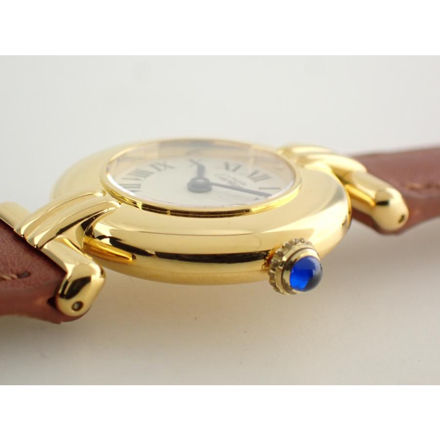 カルティエ マストコリゼ ヴェルメイユ クォーツ レディース W590002 新品仕上げ済 | Cartier | 02