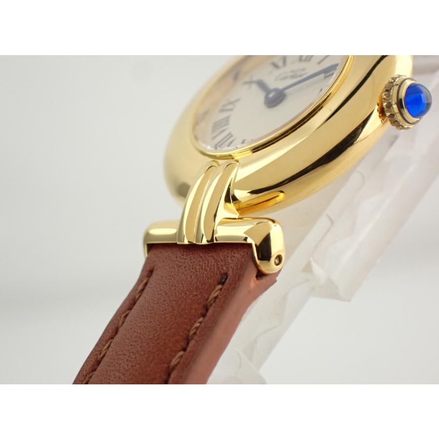 カルティエ マストコリゼ ヴェルメイユ クォーツ レディース W590002 新品仕上げ済 | Cartier | 03