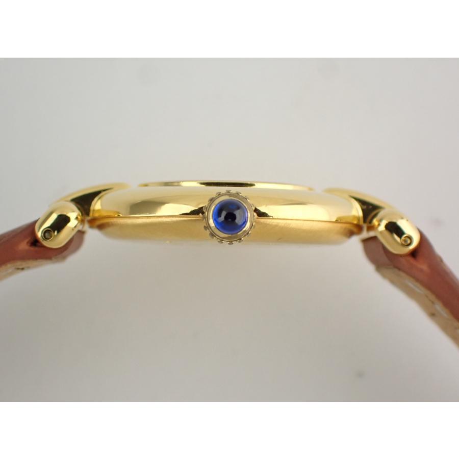 カルティエ マストコリゼ ヴェルメイユ クォーツ レディース W590002 新品仕上げ済 | Cartier | 04