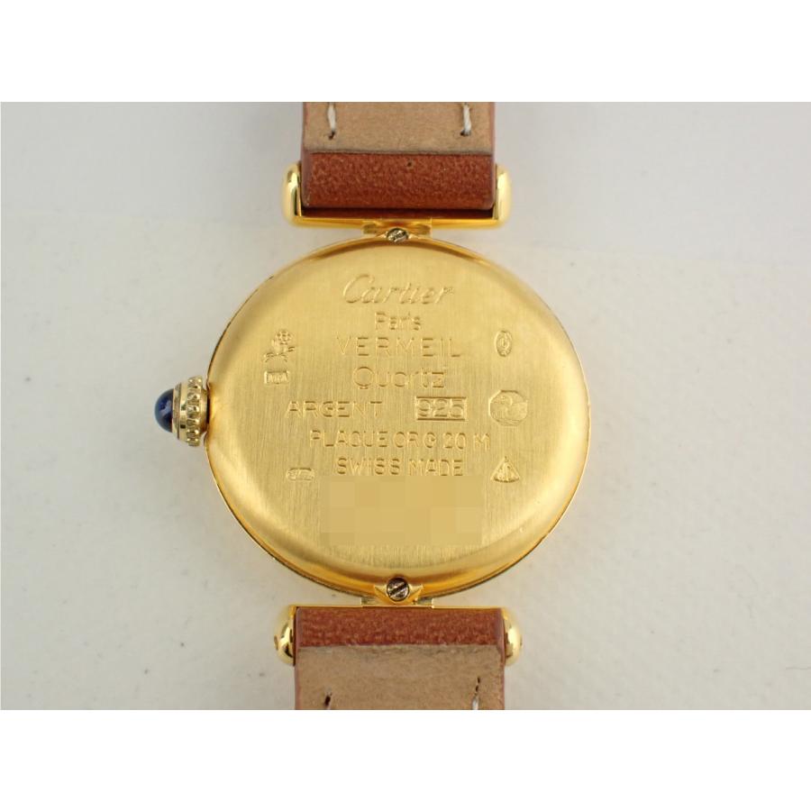 カルティエ マストコリゼ ヴェルメイユ クォーツ レディース W590002 新品仕上げ済 | Cartier | 07