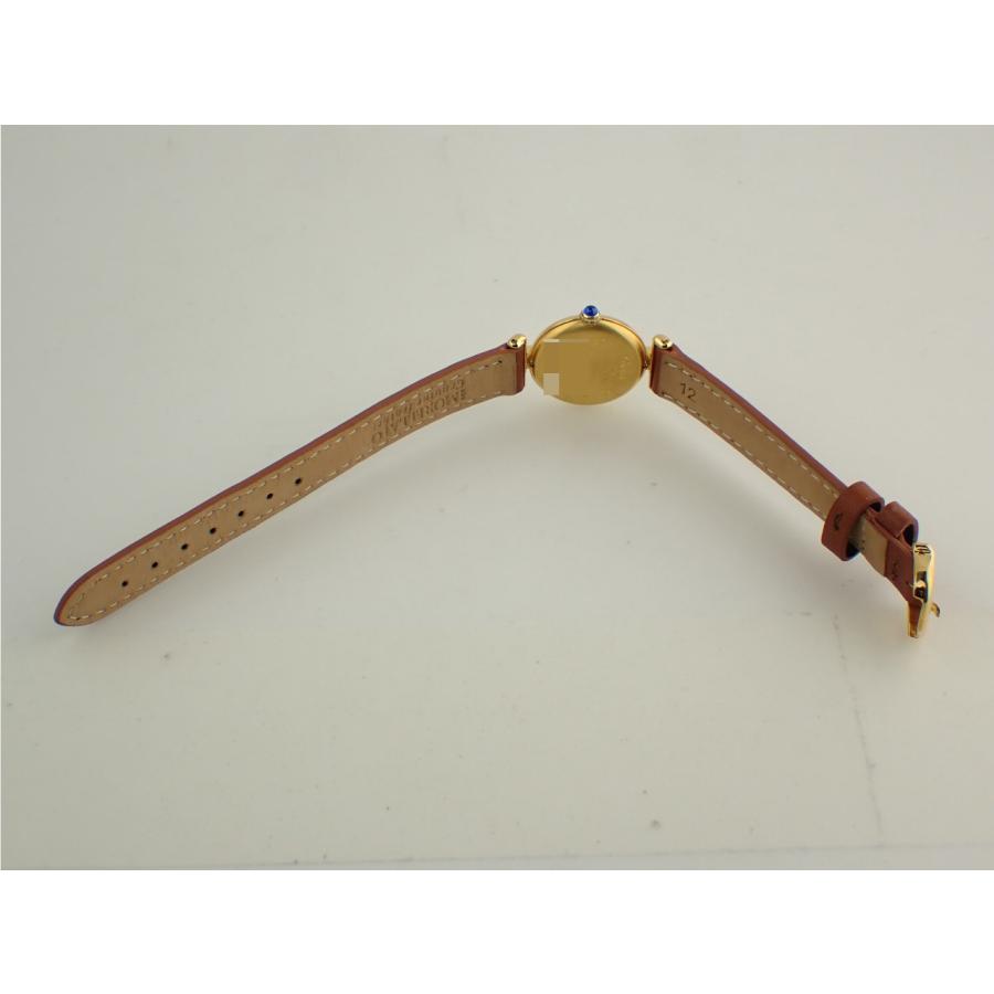 カルティエ マストコリゼ ヴェルメイユ クォーツ レディース W590002 新品仕上げ済 | Cartier | 09