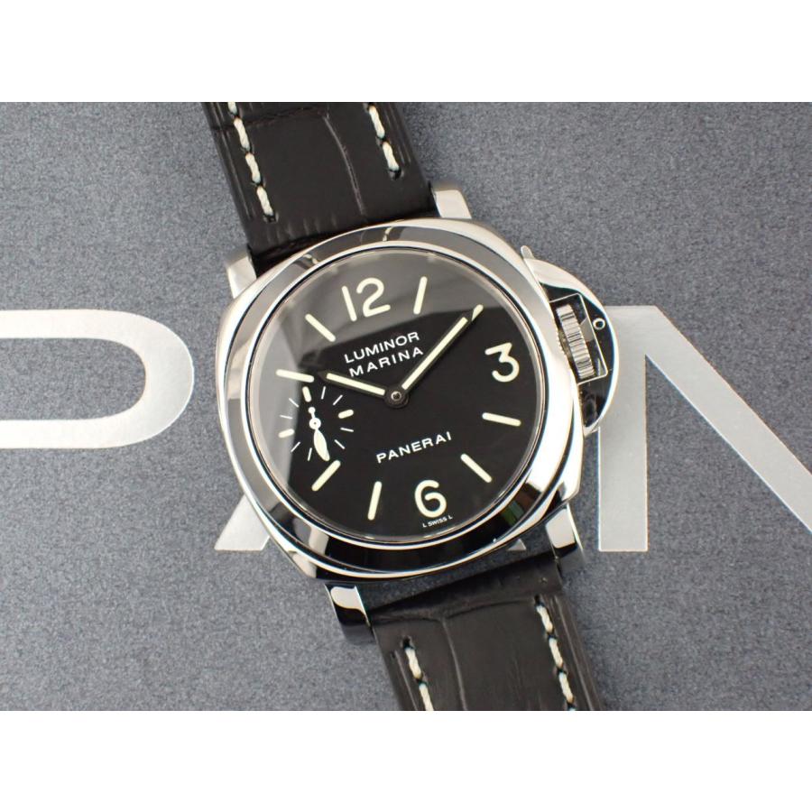 パネライ ルミノール マリーナ D番 手巻き ブラック文字盤 PAM00001 新品仕上げ済 |  | 12