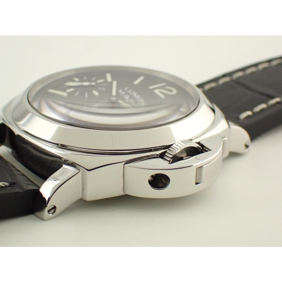 パネライ ルミノール マリーナ D番 手巻き ブラック文字盤 PAM00001 新品仕上げ済 |  | 02