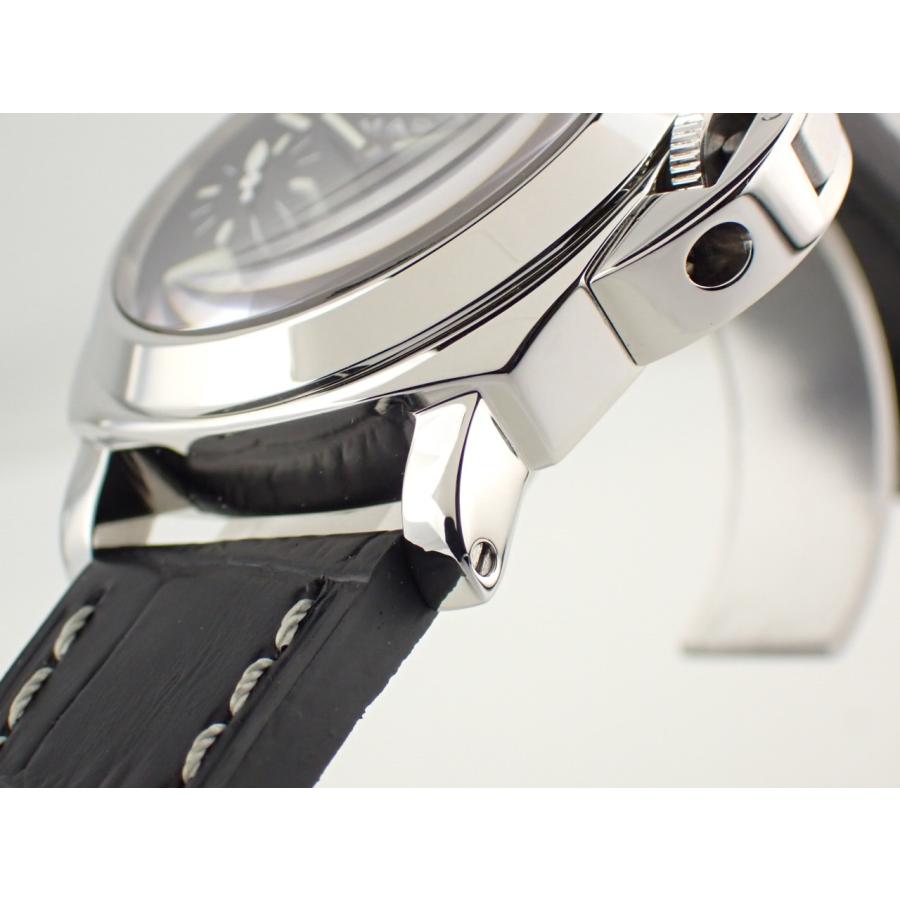 パネライ ルミノール マリーナ D番 手巻き ブラック文字盤 PAM00001 新品仕上げ済 |  | 03