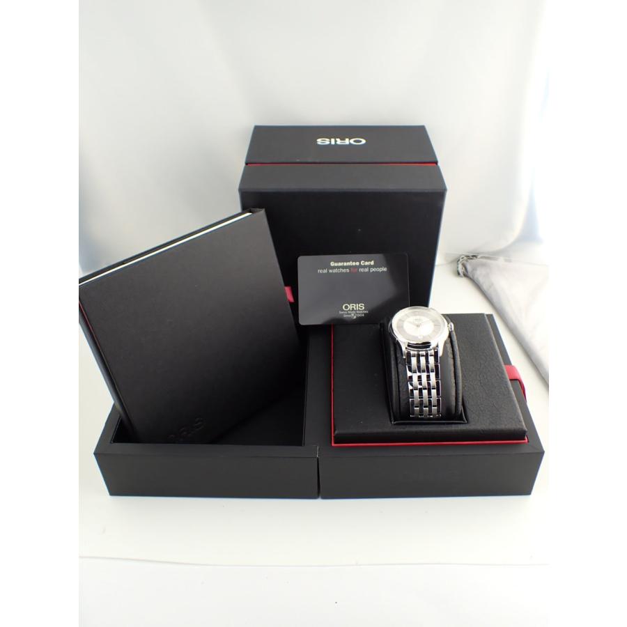 オリス アートリエ デイト シルバー 01 733 7591 4051 07 8 21 73 新品仕上げ済 | ORIS | 11