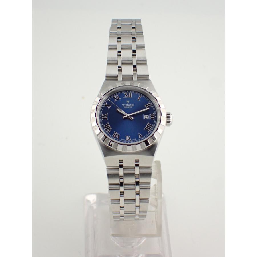 チューダー ロイヤル ブルー文字盤 ローマ数字インデックス レディース28300-0006 新品仕上げ済 |  | 11