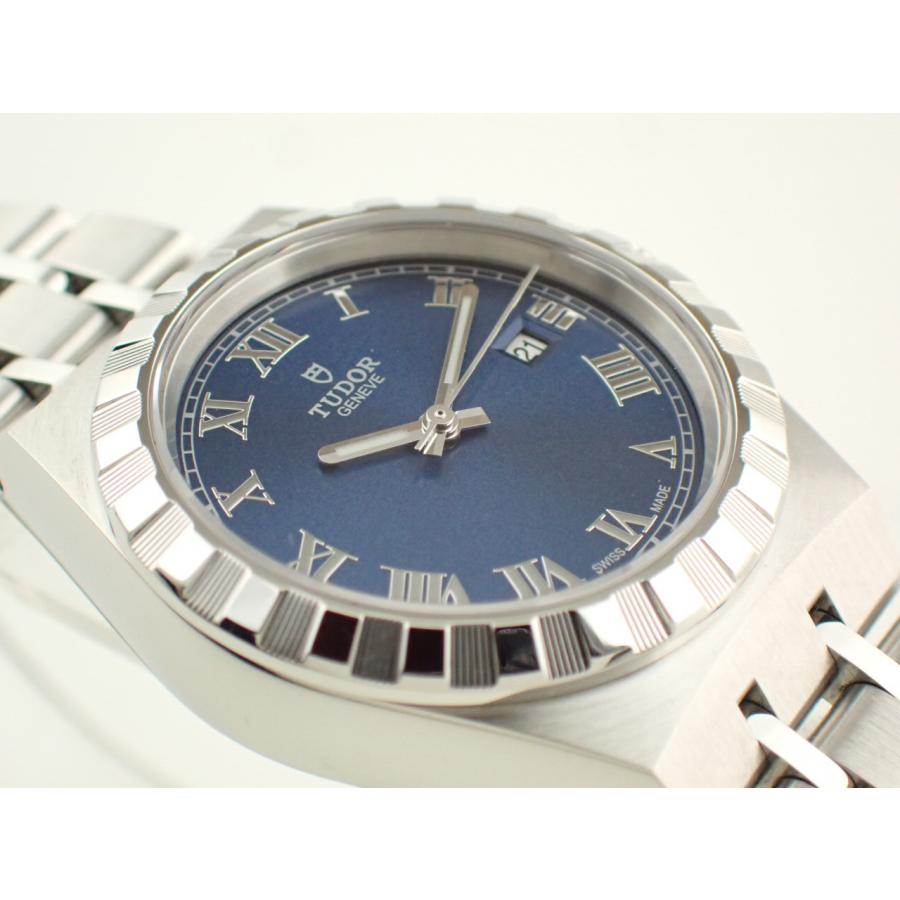 チューダー ロイヤル ブルー文字盤 ローマ数字インデックス レディース28300-0006 新品仕上げ済 |  | 01