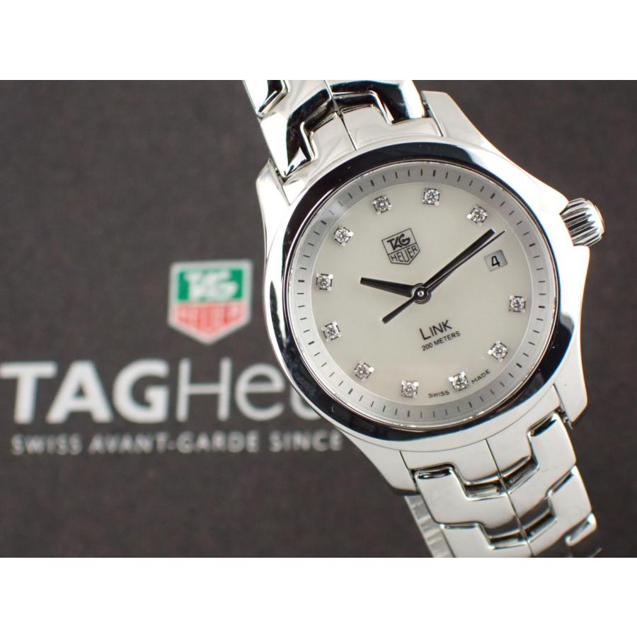 LINK（PORTER） タグホイヤー リンク ホワイトMOP 11Pダイヤ