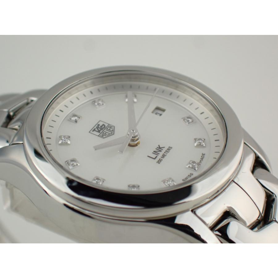 LINK（PORTER） タグホイヤー リンク ホワイトMOP 11Pダイヤ