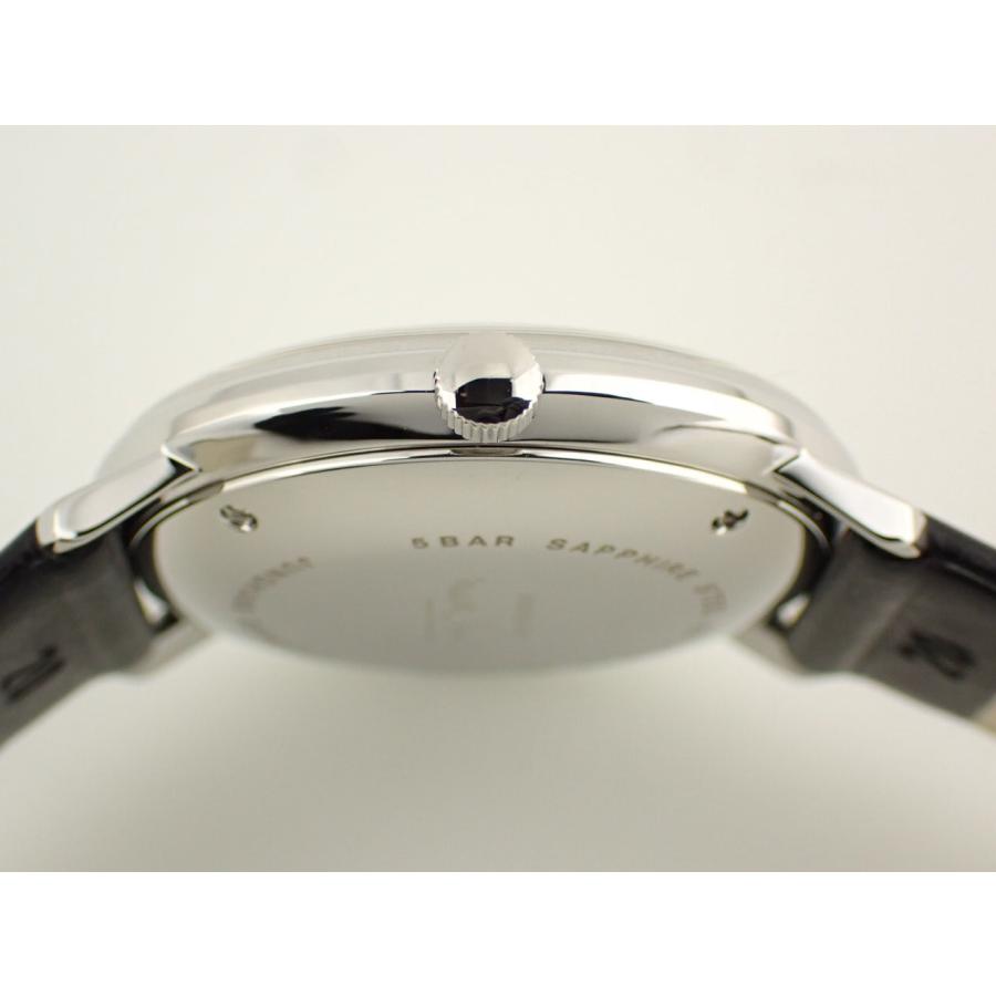 ユンハンス マックスビル オートマチック カーフレザーベルト 027.4700.02 新品の画像
