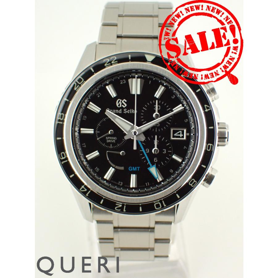 グランドセイコー エボリューション9コレクション スプリングドライブ クロノグラフ GMT ブラック SBGC251(9R86-0AP0)新品 | Grand Seiko
