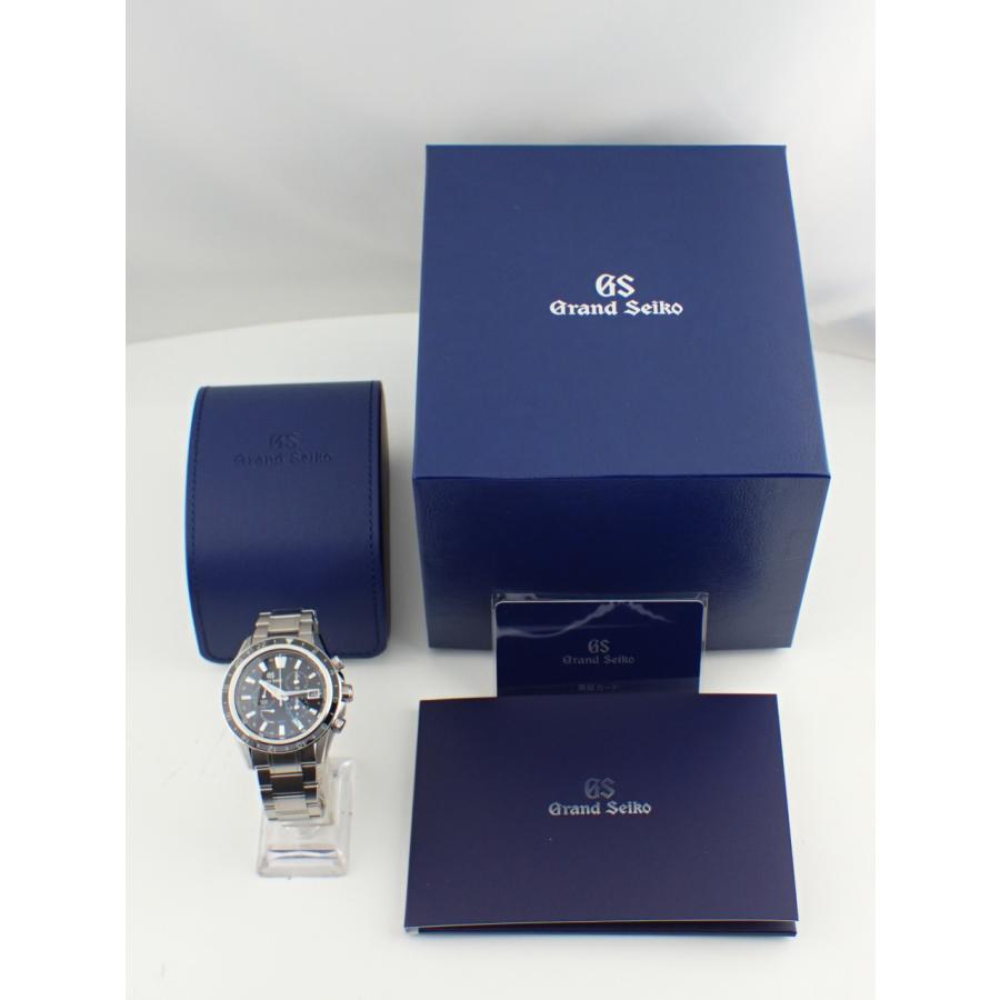 グランドセイコー エボリューション9コレクション スプリングドライブ クロノグラフ GMT ブラック SBGC251(9R86-0AP0)新品 | Grand Seiko | 10