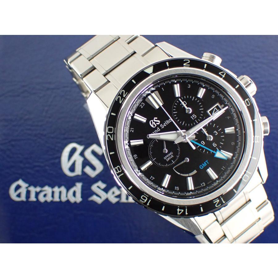 グランドセイコー エボリューション9コレクション スプリングドライブ クロノグラフ GMT ブラック SBGC251(9R86-0AP0)新品 | Grand Seiko | 11