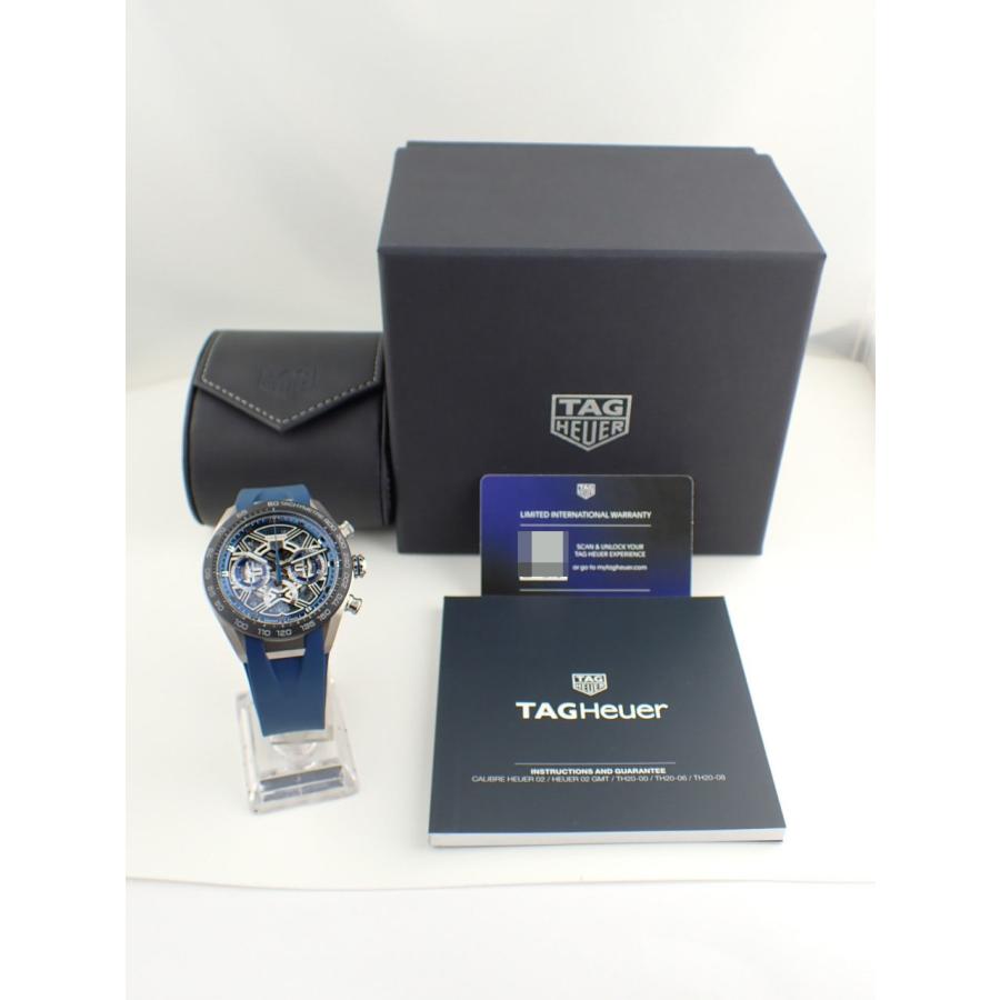 タグホイヤー カレラ クロノグラフ エクストリームスポーツ ブルー CBU2081.FT6274 新品 | カレラ | 11