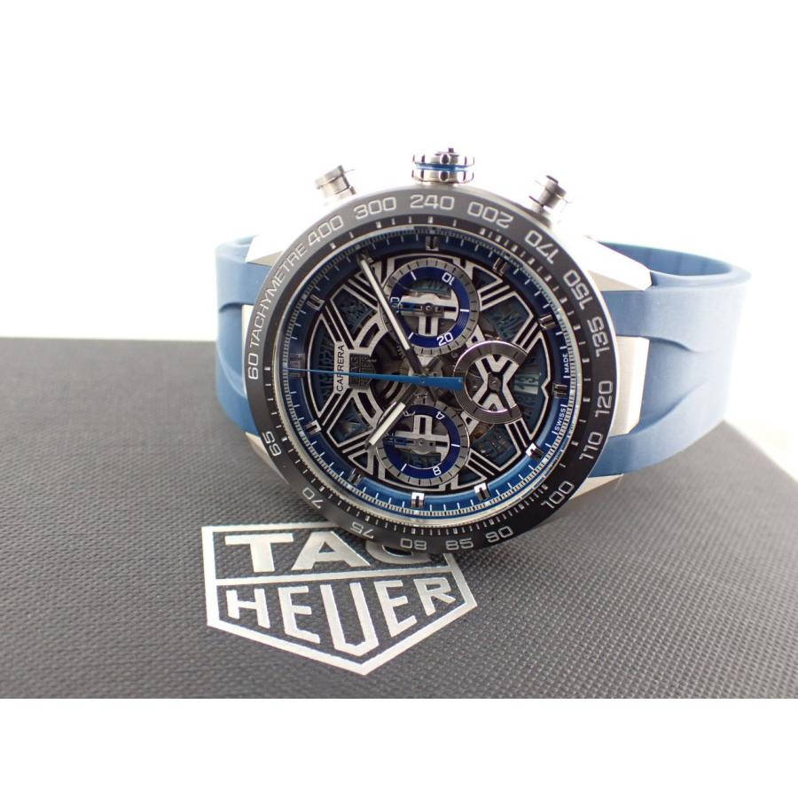 タグホイヤー カレラ クロノグラフ エクストリームスポーツ ブルー CBU2081.FT6274 新品 | カレラ | 12