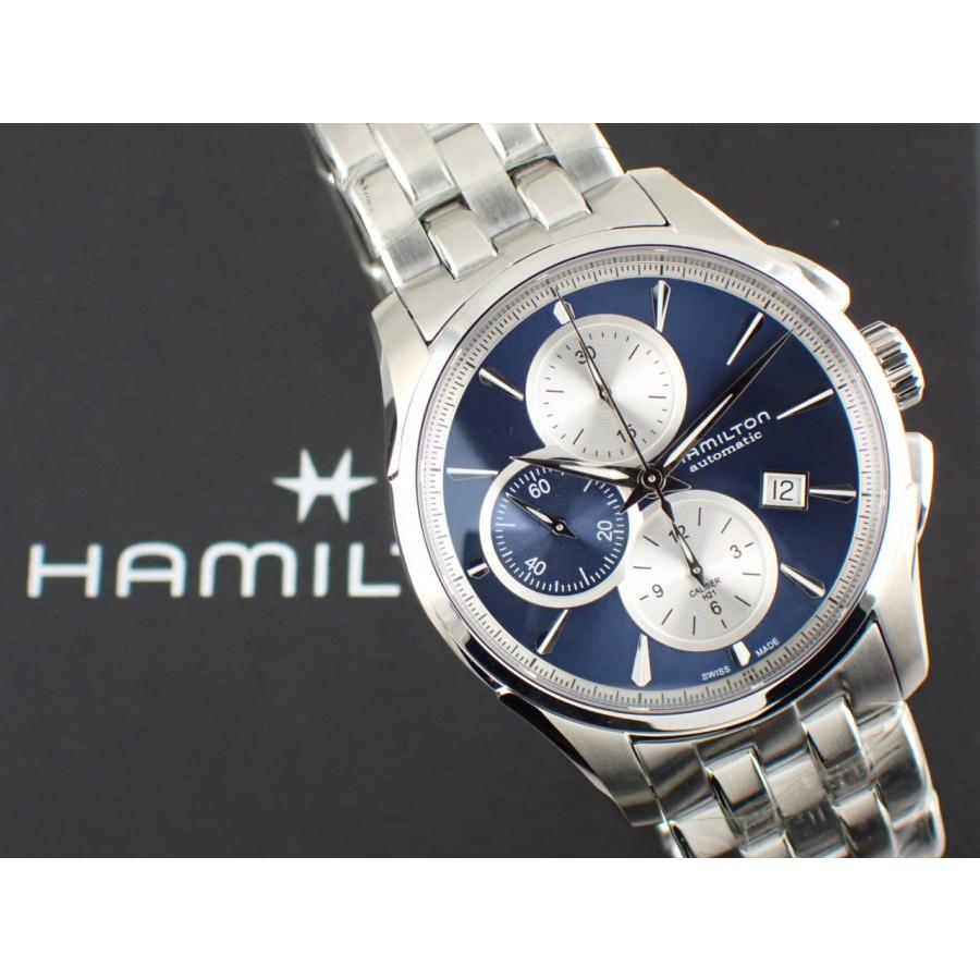 ハミルトン ジャズマスター オートクロノ ネイビー H32596141 新品 | HAMILTON | 12