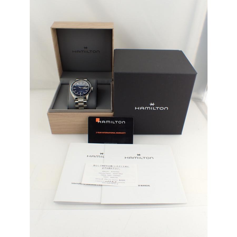 ハミルトン ジャズマスター シービュー デイデイト ブルー H37551141 新品 | HAMILTON | 11