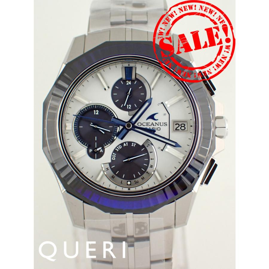 カシオ オシアナス マンタ S6000シリーズ 数量限定 OCW-S6000PB-7AJR 中古美品 | OCEANUS