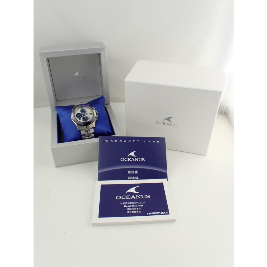 カシオ オシアナス マンタ S6000シリーズ 数量限定 OCW-S6000PB-7AJR 中古美品 | OCEANUS | 11