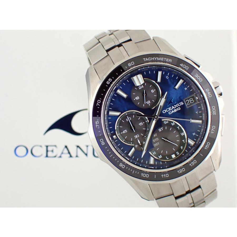 カシオ オシアナス マンタ 20周年記念 数量限定 OCW-S7000BV-2AJR 中古美品 | OCEANUS | 12