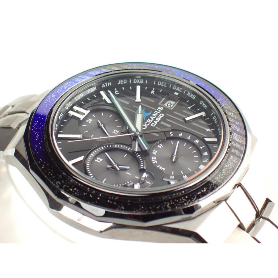 カシオ オシアナス マンタ S5000シリーズ 蒔絵 数量限定 OCW-S5000MB-1AJF 中古美品 | OCEANUS | 01