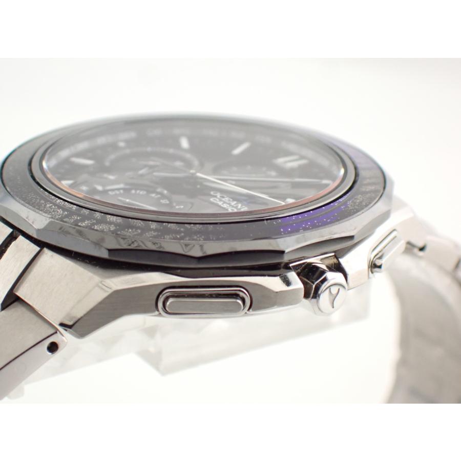 カシオ オシアナス マンタ S5000シリーズ 蒔絵 数量限定 OCW-S5000MB-1AJF 中古美品 | OCEANUS | 02