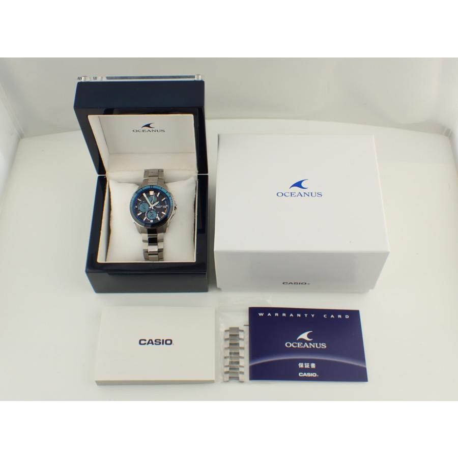 カシオ オシアナス マンタ 江戸切子ベゼル 世界限定3000本 OCW-S4000D-1AJF 中古美品 | OCEANUS | 11