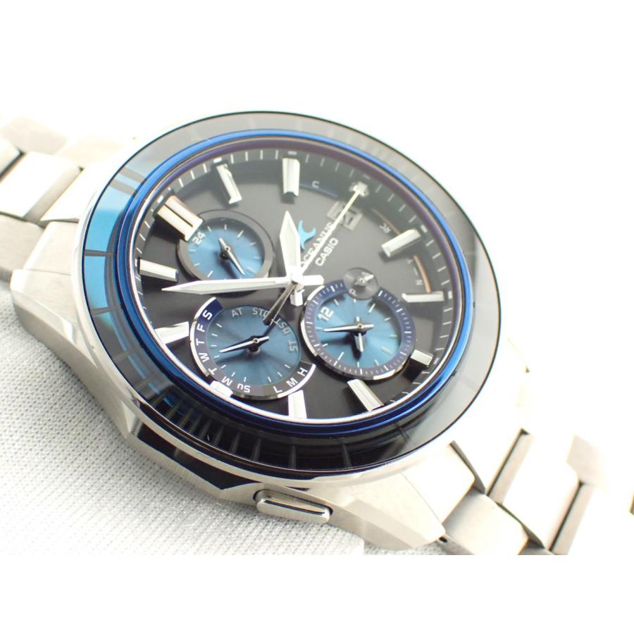 カシオ オシアナス マンタ 江戸切子ベゼル 世界限定3000本 OCW-S4000D-1AJF 中古美品 | OCEANUS | 01