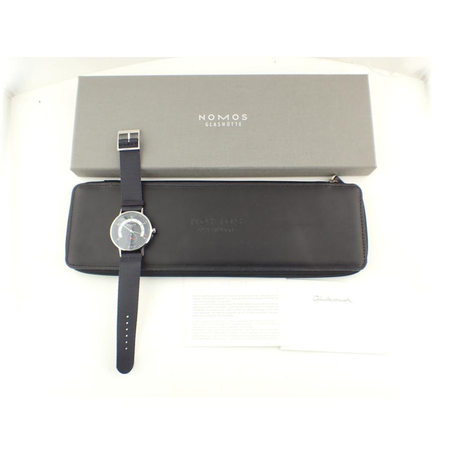 ノモス アウトバーン ネオマティック 41 デイト ミッドナイトブルー AB161011BL2 新品仕上げ済 | NOMOS GLASHUETTE | 10