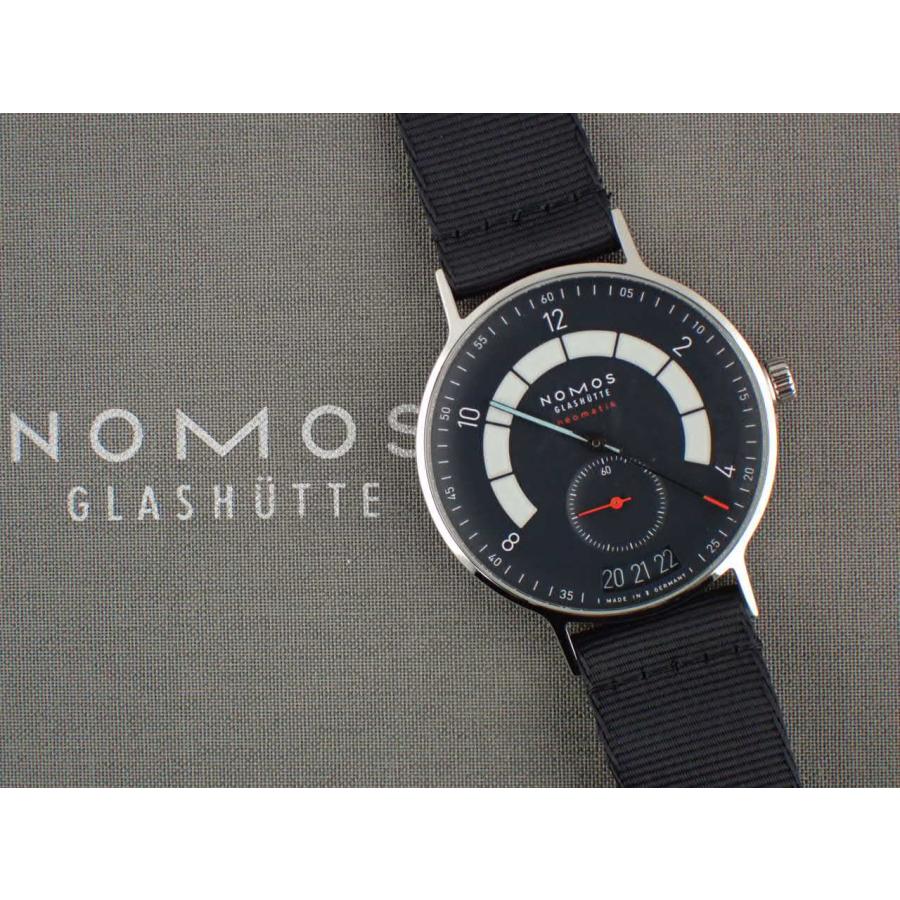 ノモス アウトバーン ネオマティック 41 デイト ミッドナイトブルー AB161011BL2 新品仕上げ済 | NOMOS GLASHUETTE | 11