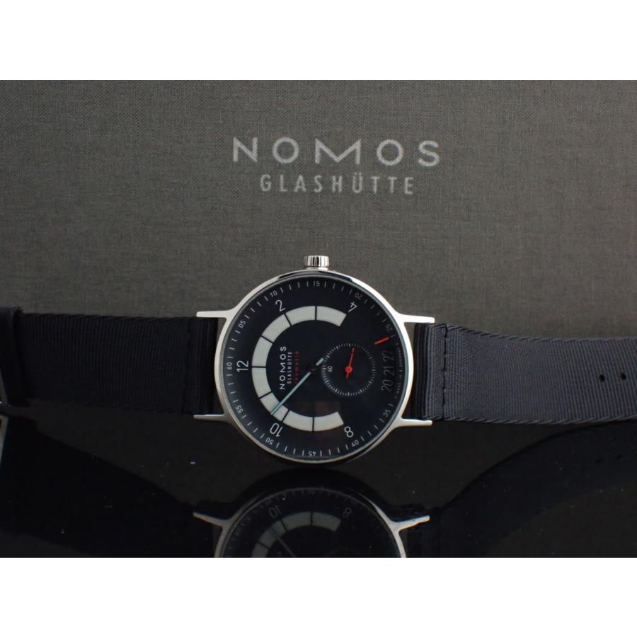 ノモス アウトバーン ネオマティック 41 デイト ミッドナイトブルー AB161011BL2 新品仕上げ済 | NOMOS GLASHUETTE | 12