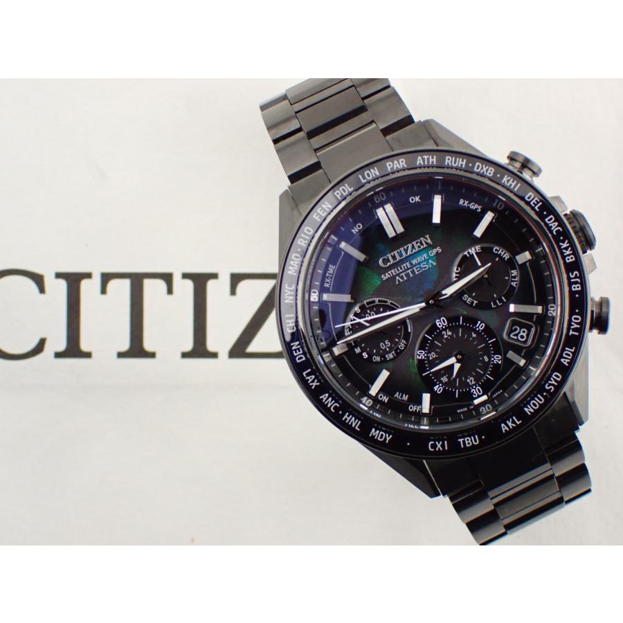 シチズン アテッサ エコドライブ ブラックチタン 数量限定 CC4057-60E(F950-0029S07) 中古美品 | ATTESA（CITIZEN） | 12