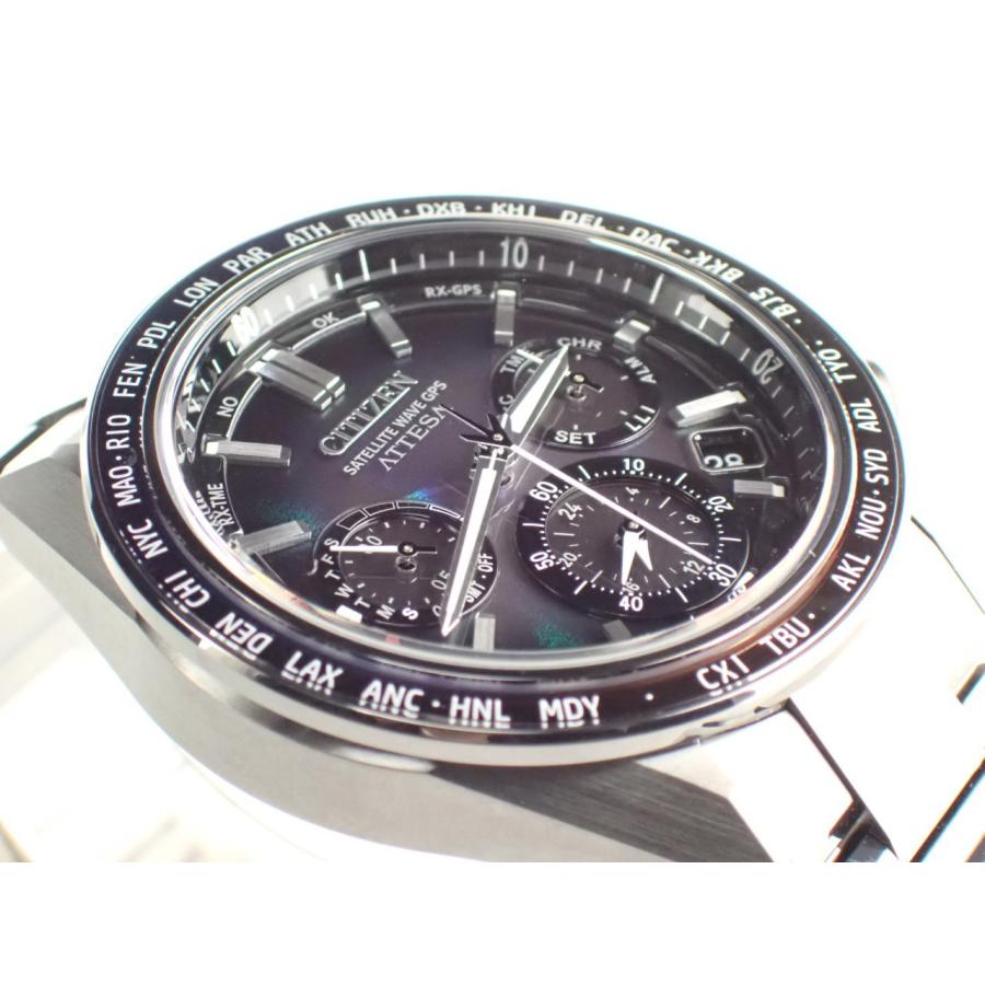 シチズン アテッサ エコドライブ ブラックチタン 数量限定 CC4057-60E(F950-0029S07) 中古美品 | ATTESA（CITIZEN） | 01