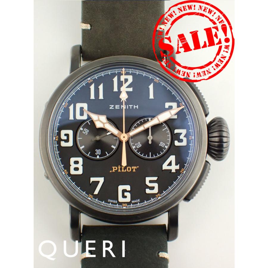 ゼニス パイロット タイプ20 クロノグラフ TON-UP 11.2432.4069/21.C900 新品 | PILOT（文具）