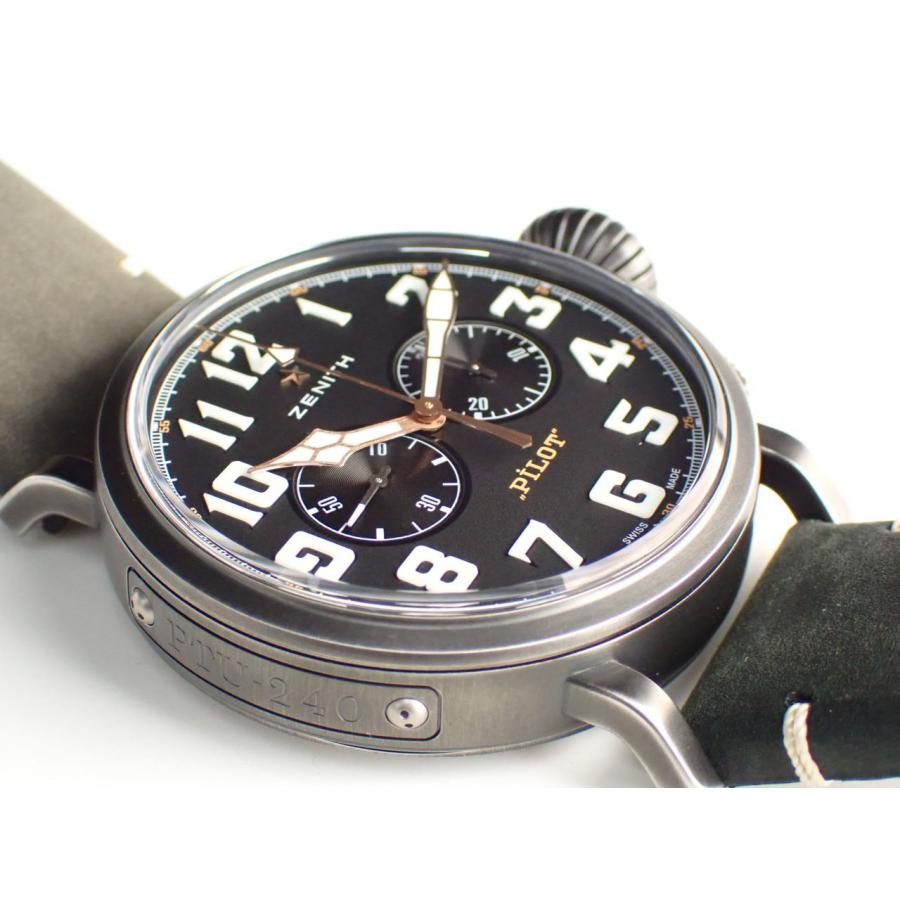 ゼニス パイロット タイプ20 クロノグラフ TON-UP 11.2432.4069/21.C900 新品 | PILOT（文具） | 01