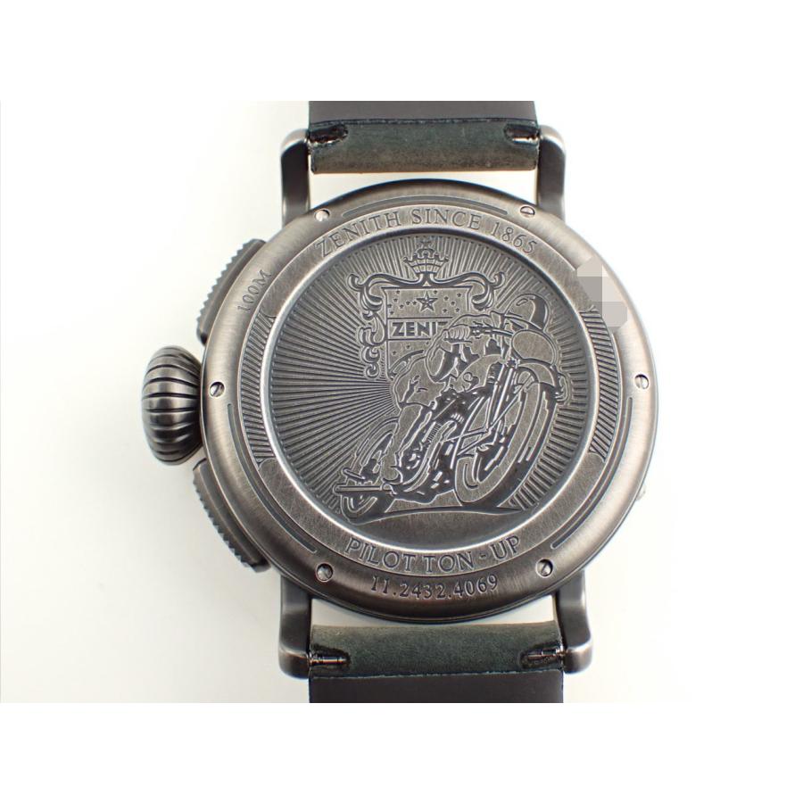 ゼニス パイロット タイプ20 クロノグラフ TON-UP 11.2432.4069/21.C900 新品 | PILOT（文具） | 07